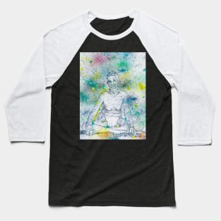 RAMANA MAHARSHI - watercolor portrait .1 Baseball T-Shirt